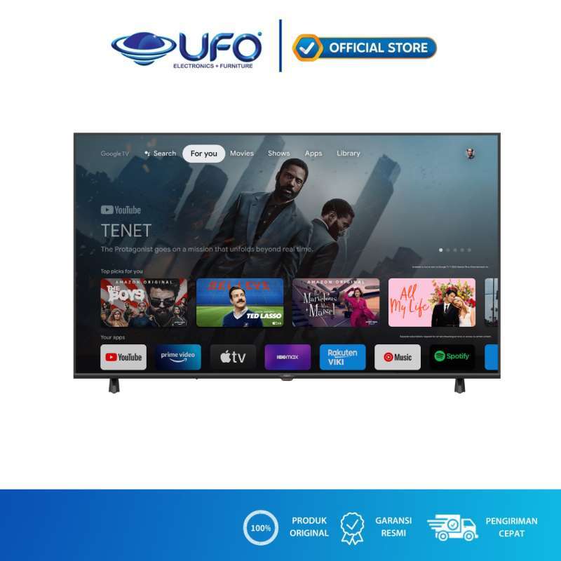 Jual Aqua 50 Inch Led Google Tv 4k Hdr Aqt50k85fux Di Seller Ufo
