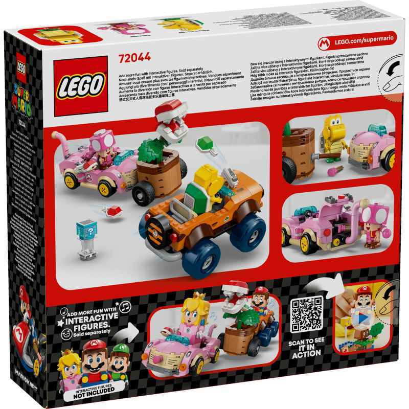 LEGO Super Mario 72044 Mario Kart – Piranha Plant Power-Up Pursuit (588  Pieces) Mainan Balok (8 Tahun+)