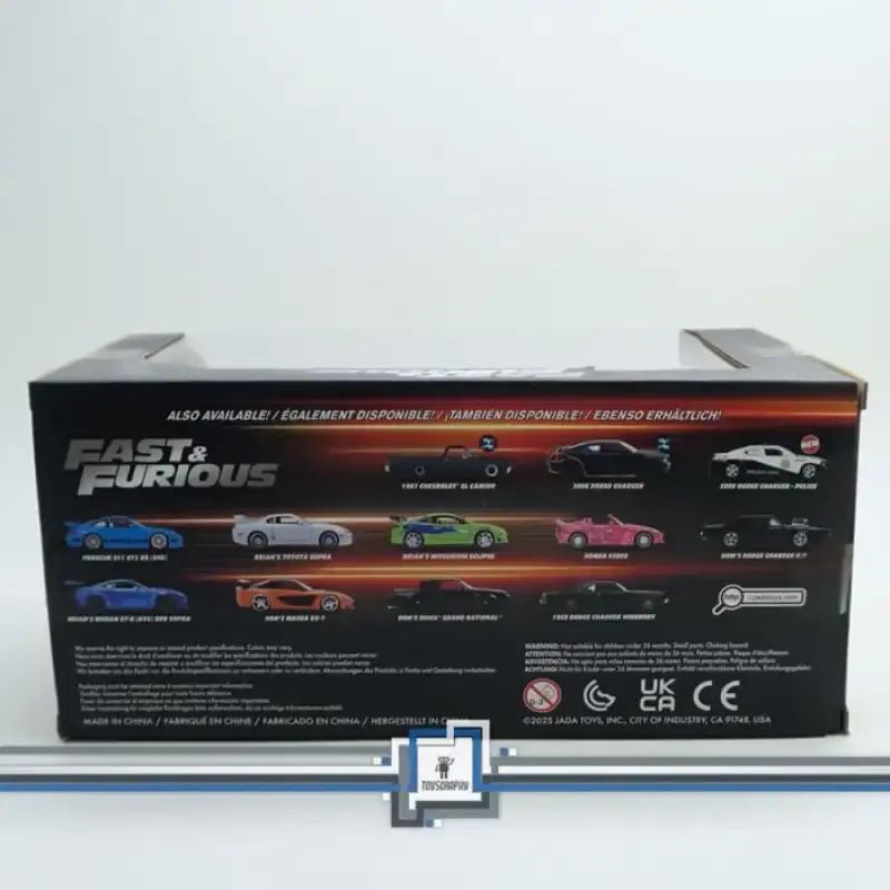 JADA Toys Fast & Furious – Honda Integra Type R 1995 Rose, 1/24, Métal, Collection