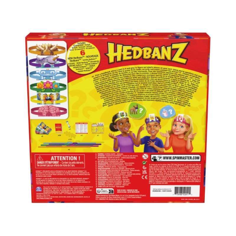 Promo Spin Master Games Hedbanz 2nd Edition 6068288 Glc Diskon 10