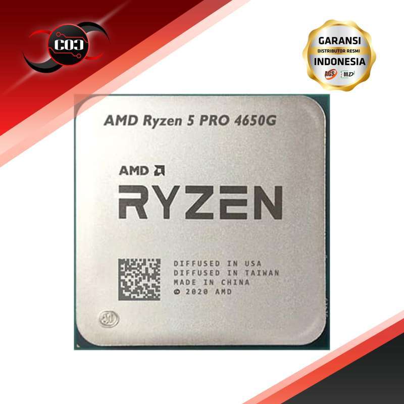 Ghz Ryzen 4650g Jual Amd Ryzen Pro 4650G Apu Tray No Bundle