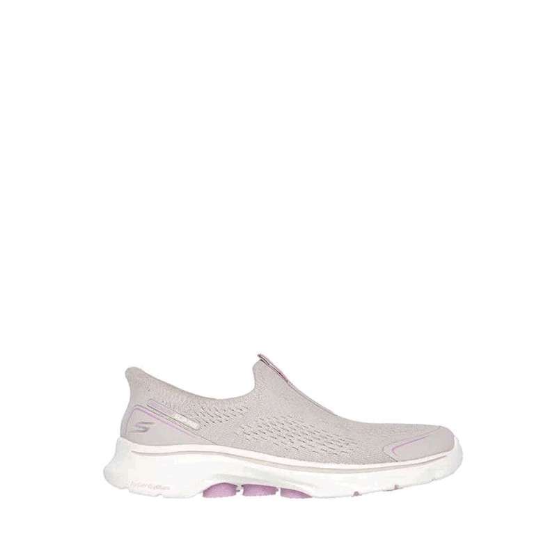 Skechers SLIP-INS GO WALK Women Walking Shoes Taupe