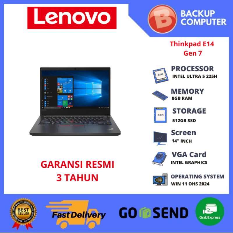 LAPTOP Lenovo Thinkpad E14 Gen 21SXS00E00 Intel Core Ultra 225H 8GB RAM