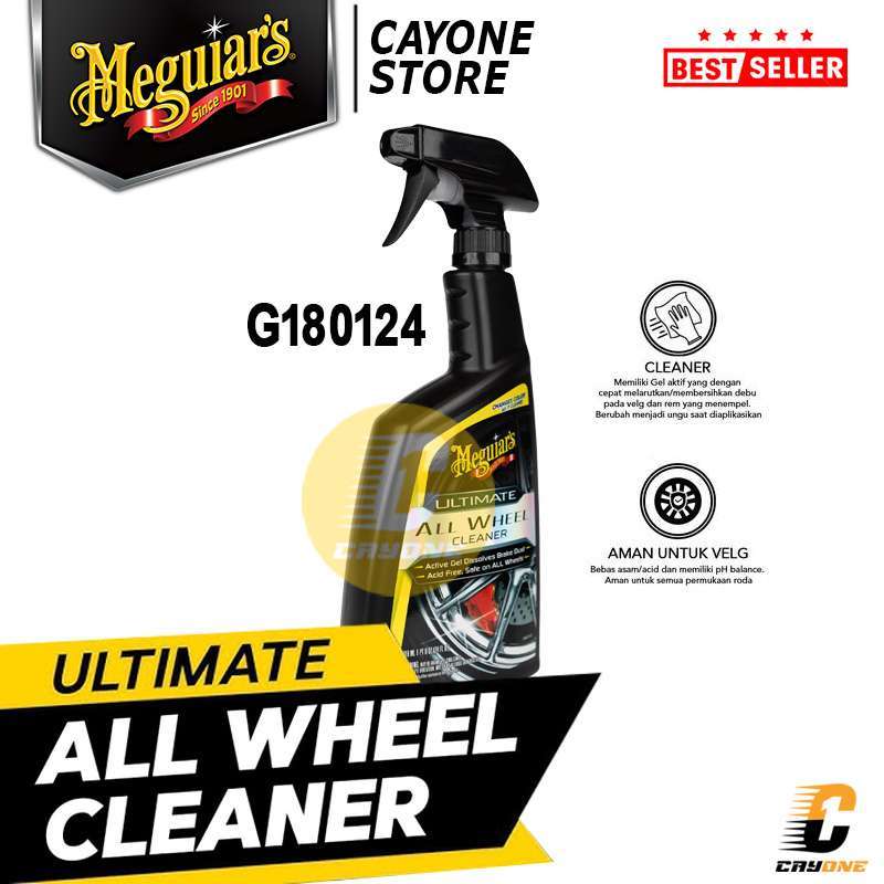 Jual Meguiars Meguiar's Ultimate All Wheel Cleaner 709 Ml - Pembersih ...