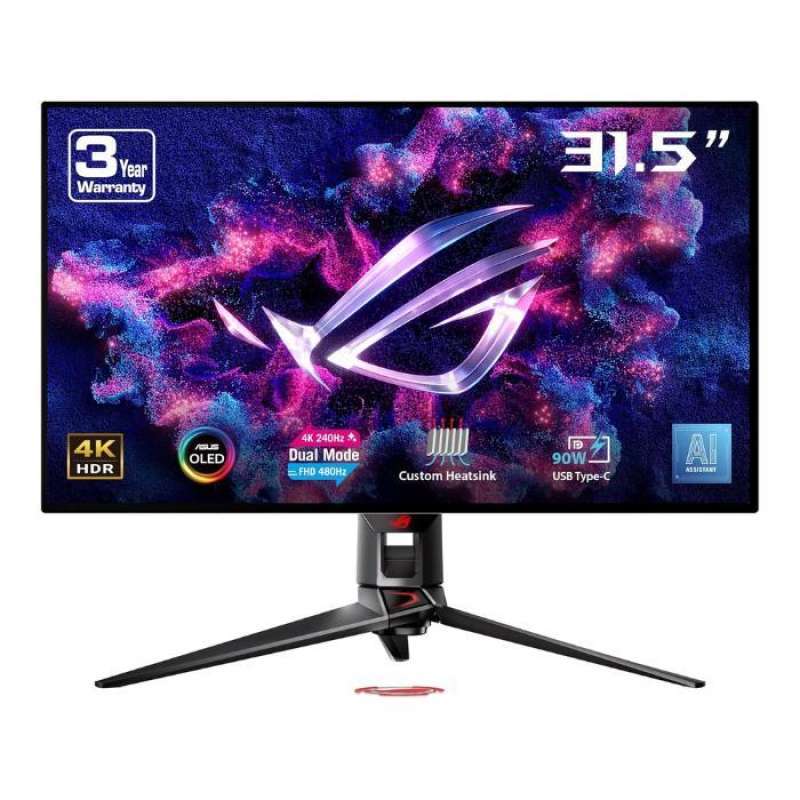 Jual Monitor Asus Rog Swift Oled Pg32ucdp Di Seller Taiwan Excellence ...