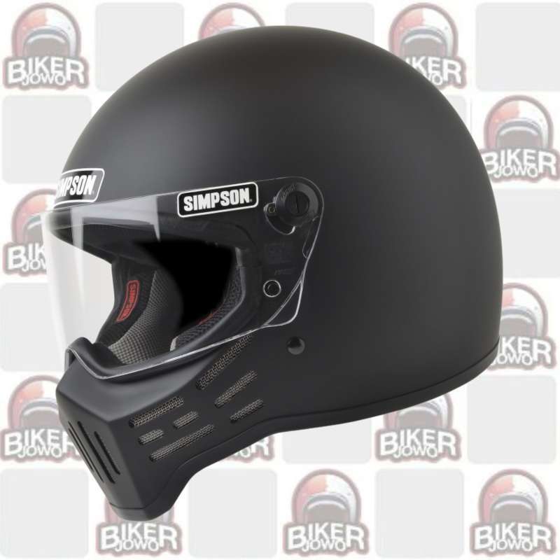 Simpson M30 Helm Fullface Premium Fullface Retro Retro Fullface Helmet