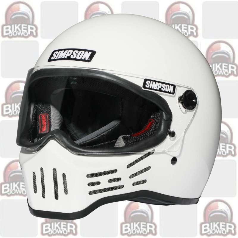 Retro Simpson Bandit Helmet Simpson M30 Helm Fullface Premium