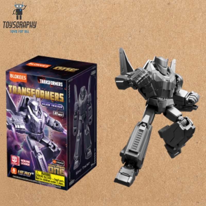 Jual Blokees Transformers One - Silver Tracker Model Kit Action Figure ...