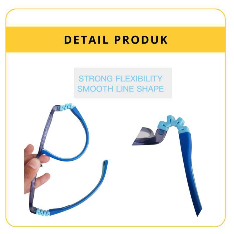 Jual Frame Kacamata Stylish Tr36 Anak Remaja High Quality Plastik ...