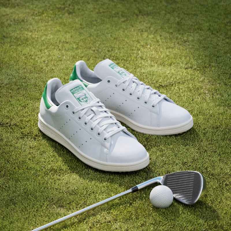 Sepatu Pria Adidas Stan Smith Spikeless Golf Green Off White (JH6153)  Original
