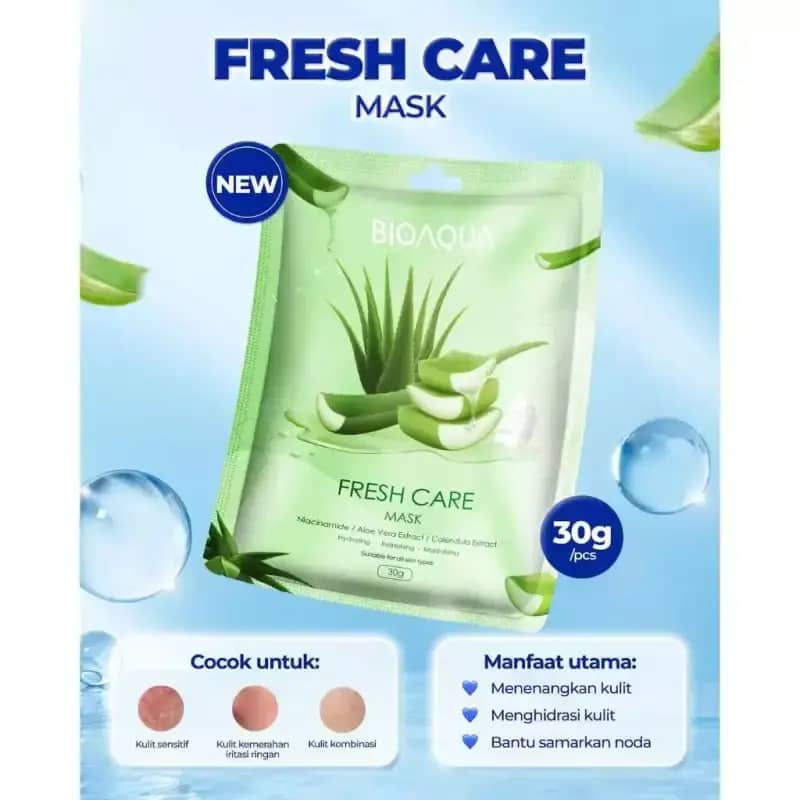 BIO AQUA Botanical Rich Series Sheetmask 30g Luxurious Care Fresh Care