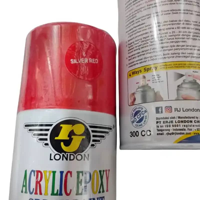 Jual Cat Semprot Rj London Standar 300 Cc Rj London Acrylic