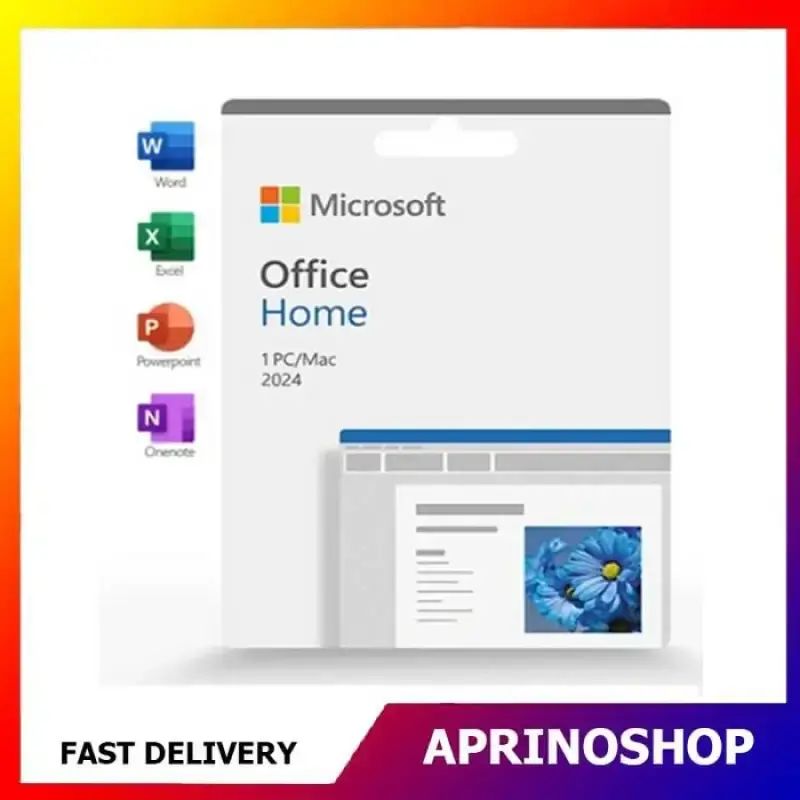 Jual Microsoft Office 2024 Home Bind Key License Lifetime Windows / Mac ...