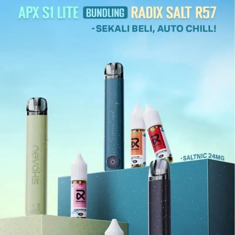 Jual Nevoks Apx S1 Lite Bundling Pod Kit + Liquid Salt Nic 15ml By Nevoks / Apex  S1 Lite Pod Bundling Kit Di Seller Umkm Jakartavapers Flagship Store -  Jakartavapers - Kab. Tangerang