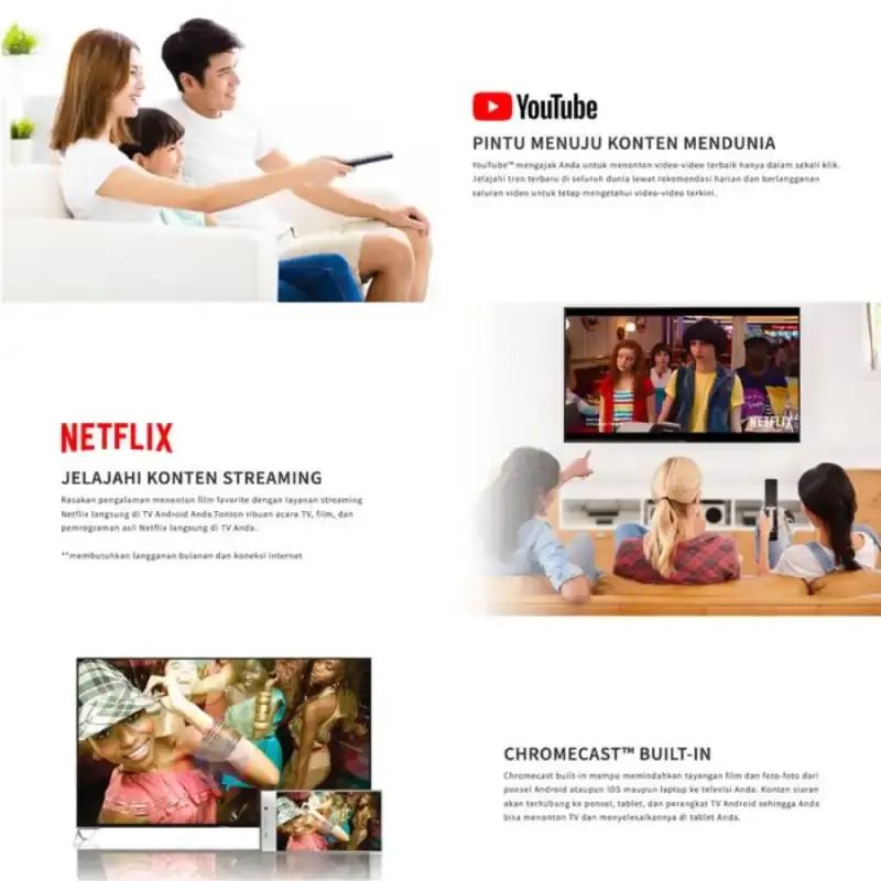 Sharp Led 75 Jual Sharp Led 75 4t-c75hj6000i 4k Frameless Google Tv Di Seller ...