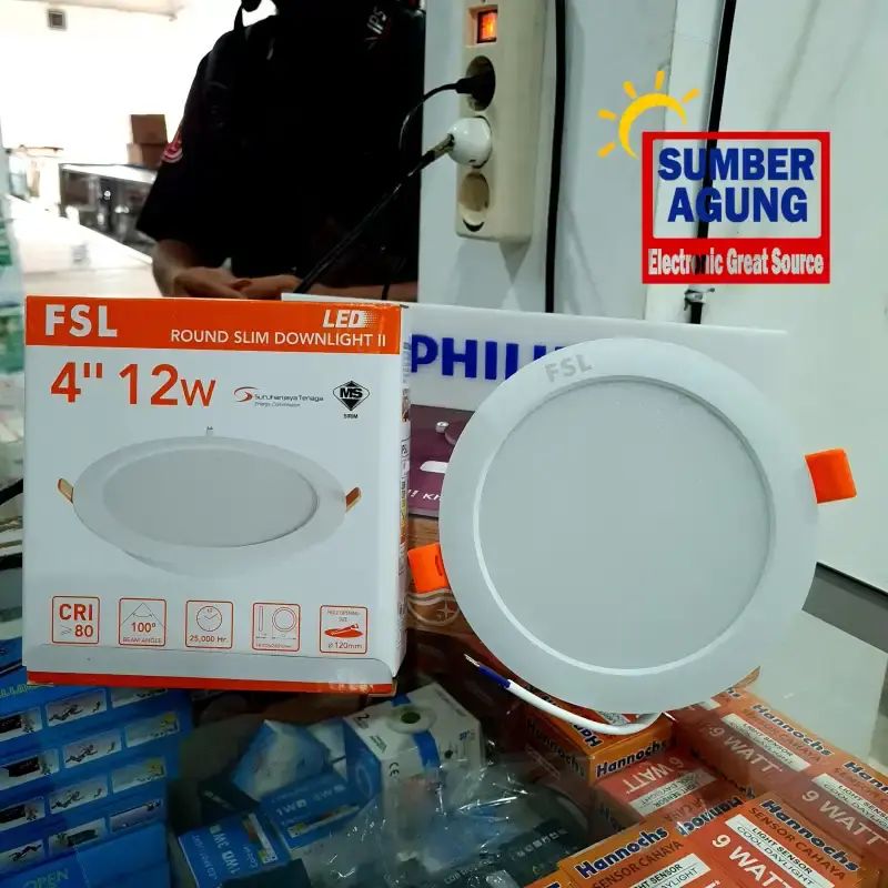 Led Panel Ib Jual Downlight Panel Led Ib Bulat Inbow 12W 12watt Dl Ib Cahaya Putih ...