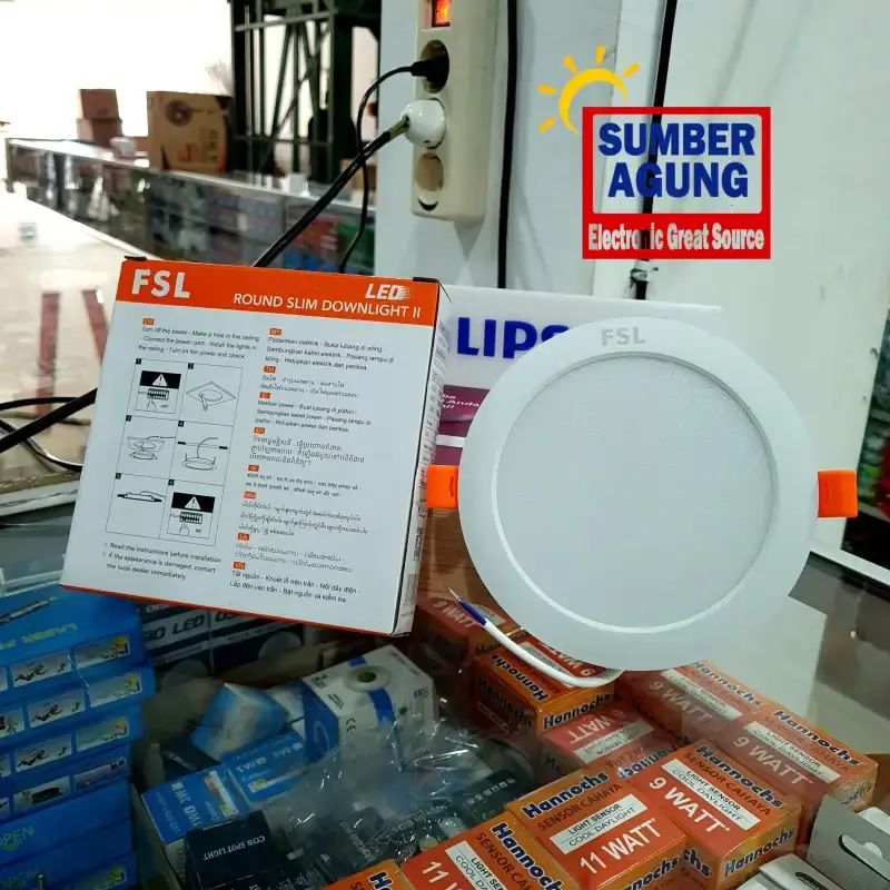 Led Panel Ib Jual Downlight Panel Led Ib Bulat Inbow 12W 12watt Dl Ib Cahaya Putih ...