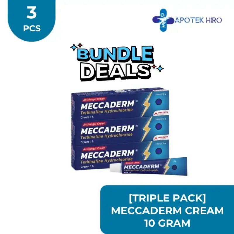Jual [triple Pack] Meccaderm Krim 10 Gram - Anti Jamur Di Seller Apotek ...