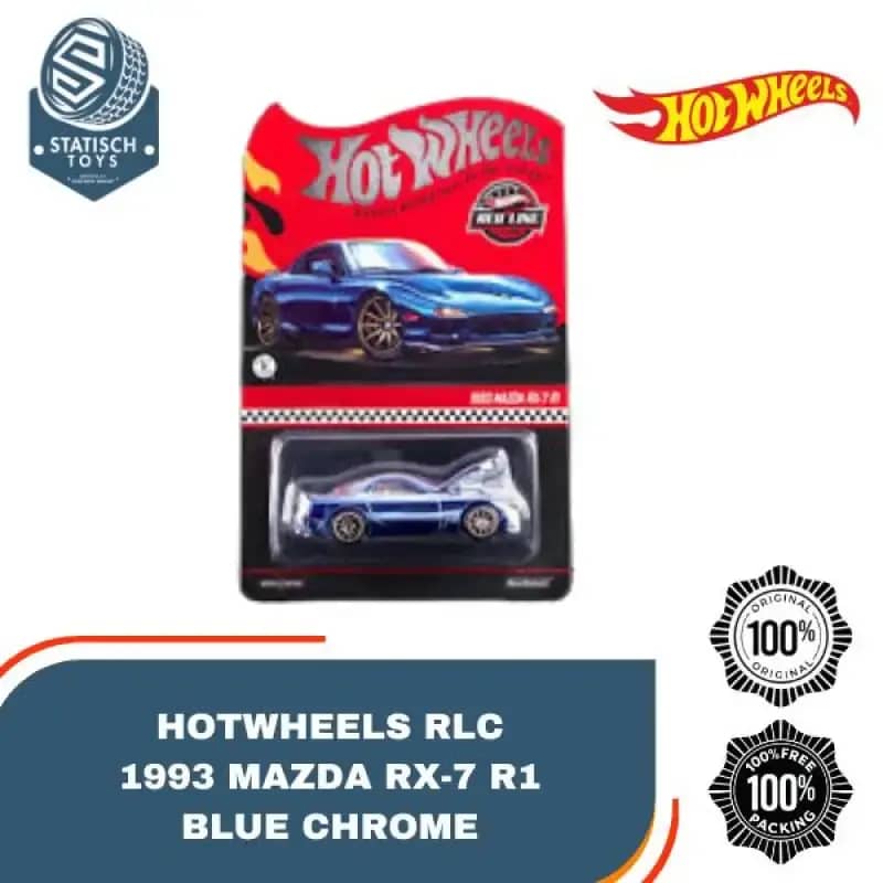 Jual Hot Wheels Rlc 1993 Mazda Rx-7 R1 Blue Hotwheels Di Seller
