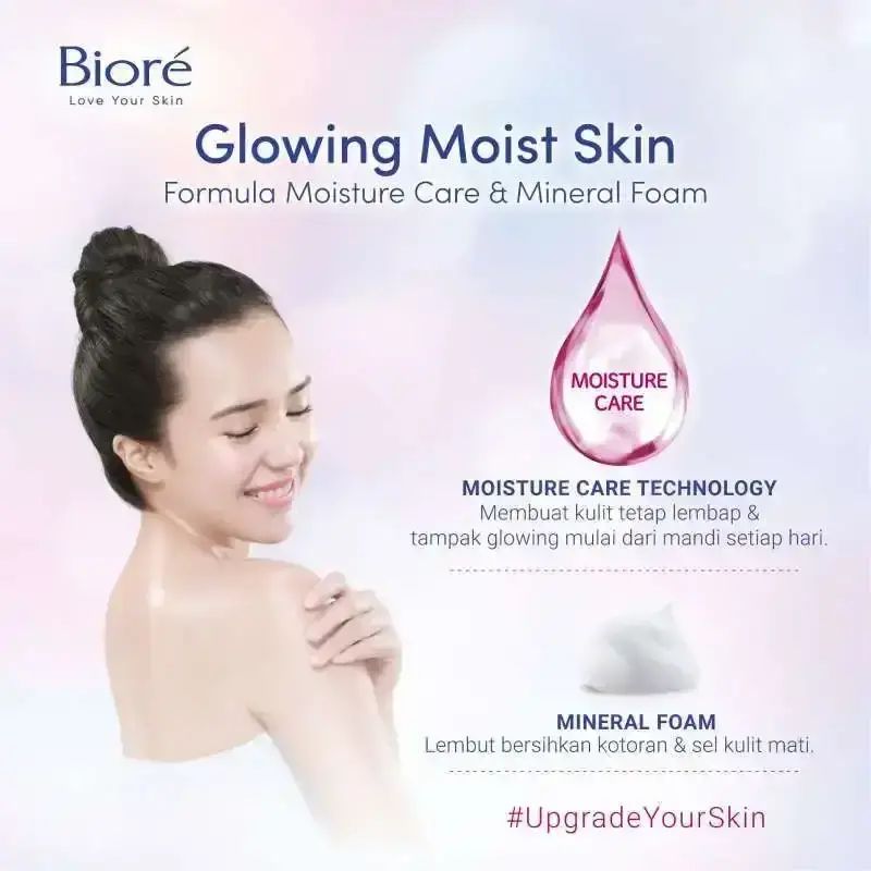 Promo [buy 4 Get 1] - Biore Body Foam Floral Pouch Sabun Mandi Cair ...