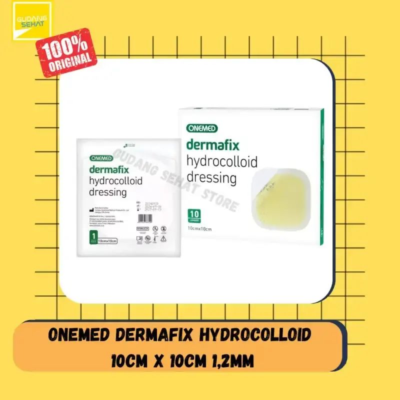 Jual Onemed Dermafix Hydrocolloid Dressing Box Isi 10 Lembar - 1,2 Mm/0 ...