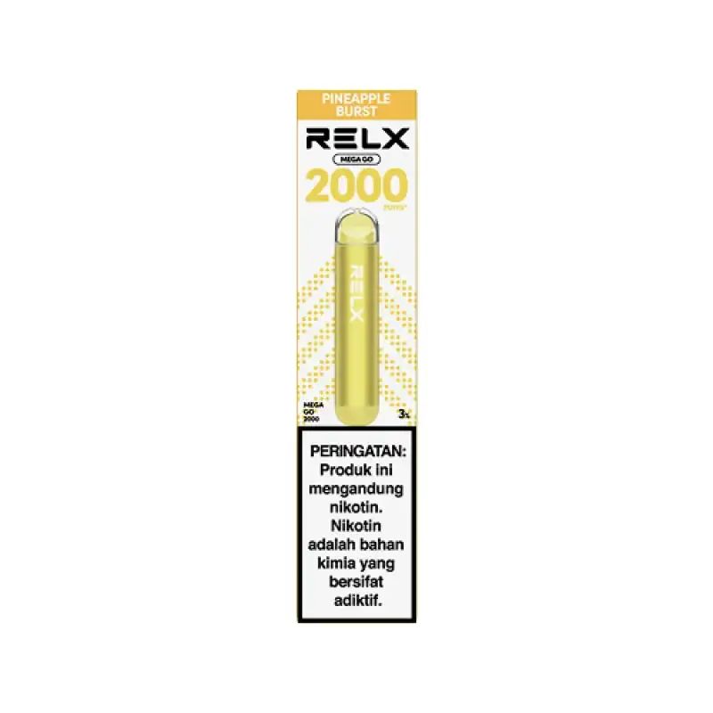 Relx Pinapple Jual Relx Mega Go Disposable Ga 2000 - Pineapple Burst Di Seller Relx ...