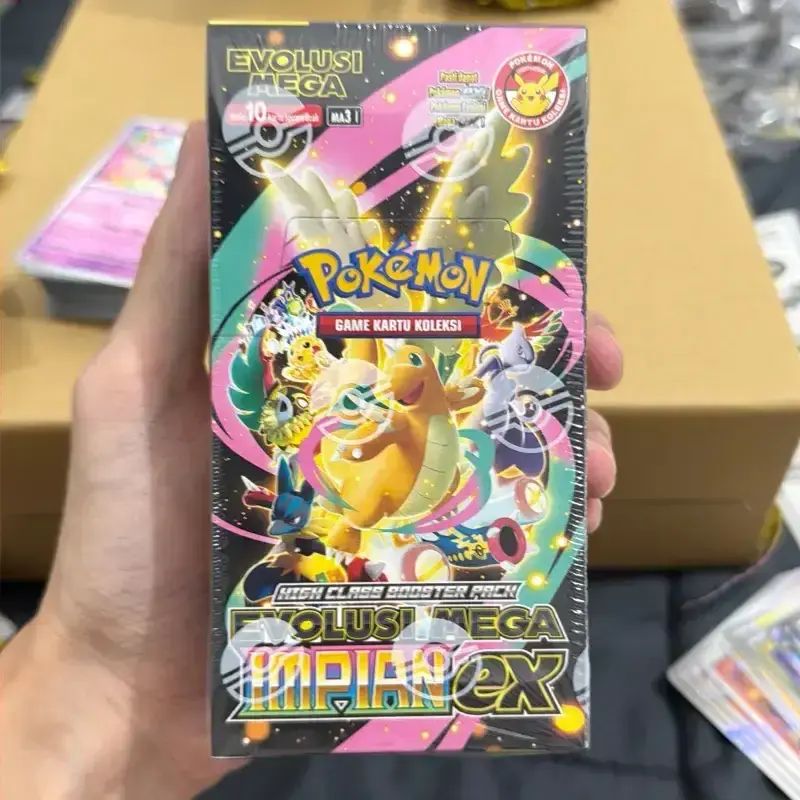 Jual Pokemon Card Evolusi Mega Impian Ex Box (indonesia) Di Seller