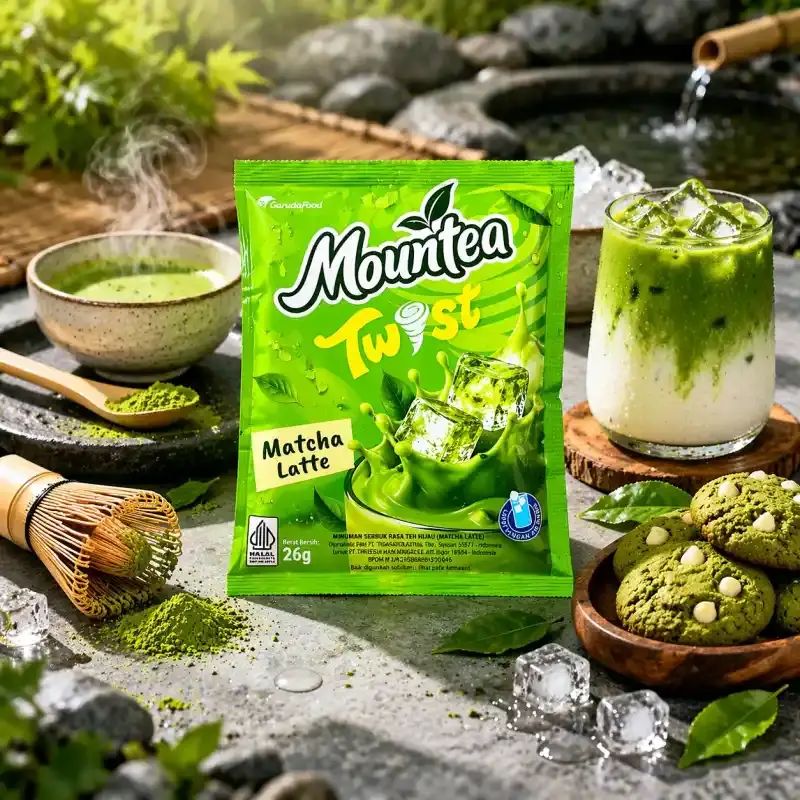 Jual Mountea Twist [1 Renteng Isi 10 Sachet @ 26g] - Minuman Serbuk ...
