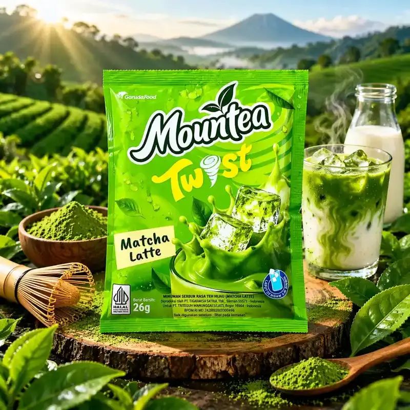 Jual Mountea Twist [1 Renteng Isi 10 Sachet @ 26g] - Minuman Serbuk ...