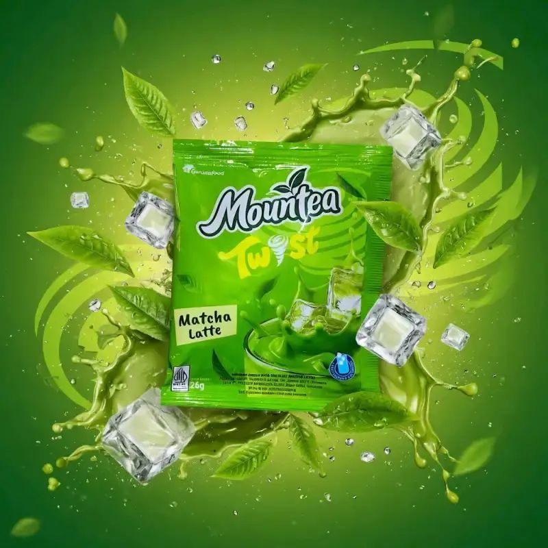 Jual Mountea Twist [1 Renteng Isi 10 Sachet @ 26g] - Minuman Serbuk ...