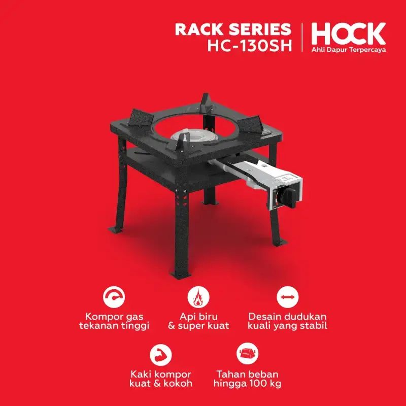 Hock Rak Jual Hock Kompor Gas Rack Series High Pressure Hc-130sh Di Seller Hock ...