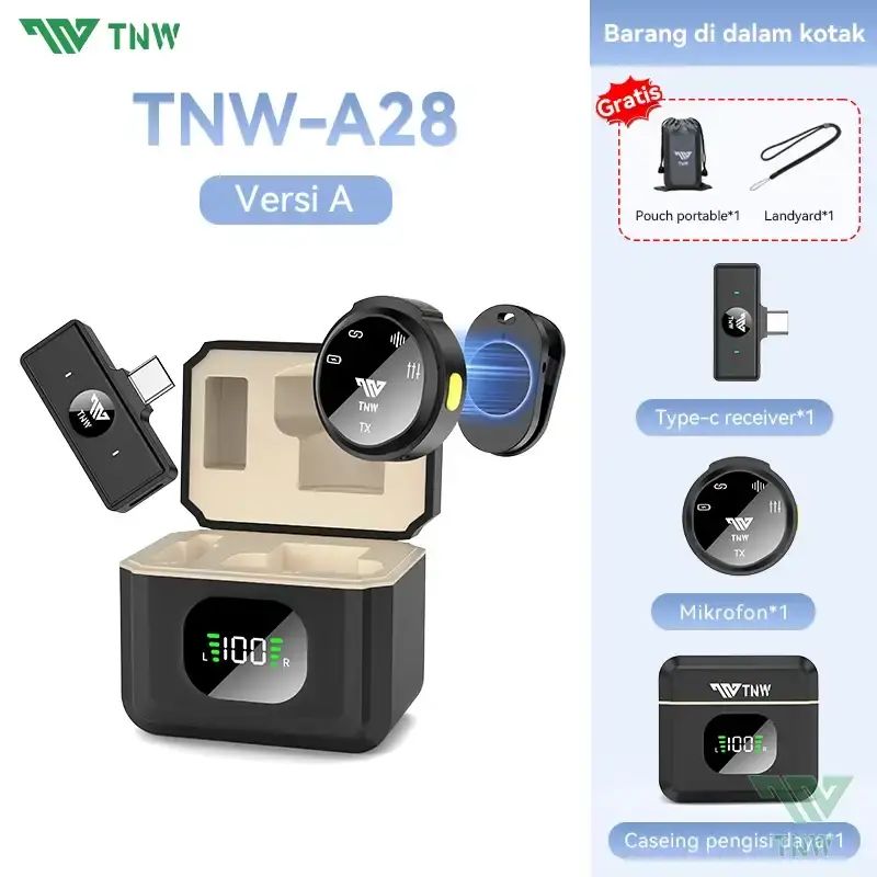 Microphone Tnw Garansi Resmi Indonesia 🔥 Harga Murah Mei 2026
