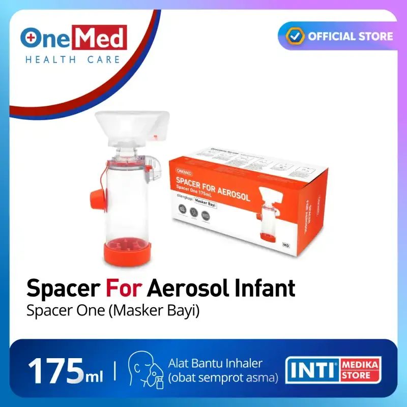 Promo Onemed - Spacer For Aerosol 175ml Aerospacer Chamber | Corong ...