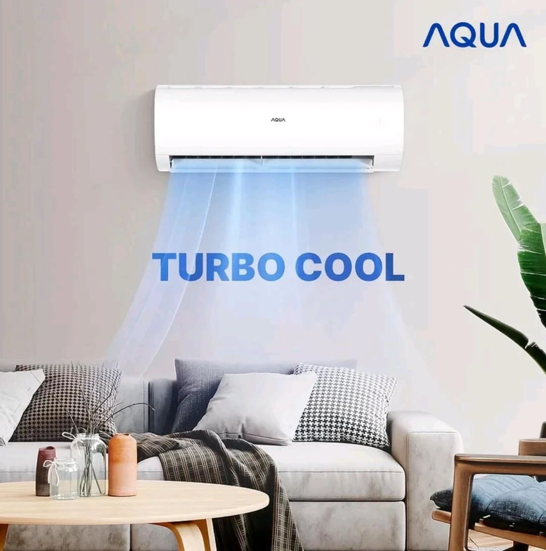 Promo Ac Aqua Aqa - Kcr5fqgl 1/2 Pk - Turbo Cooling - Triple Airflow ...
