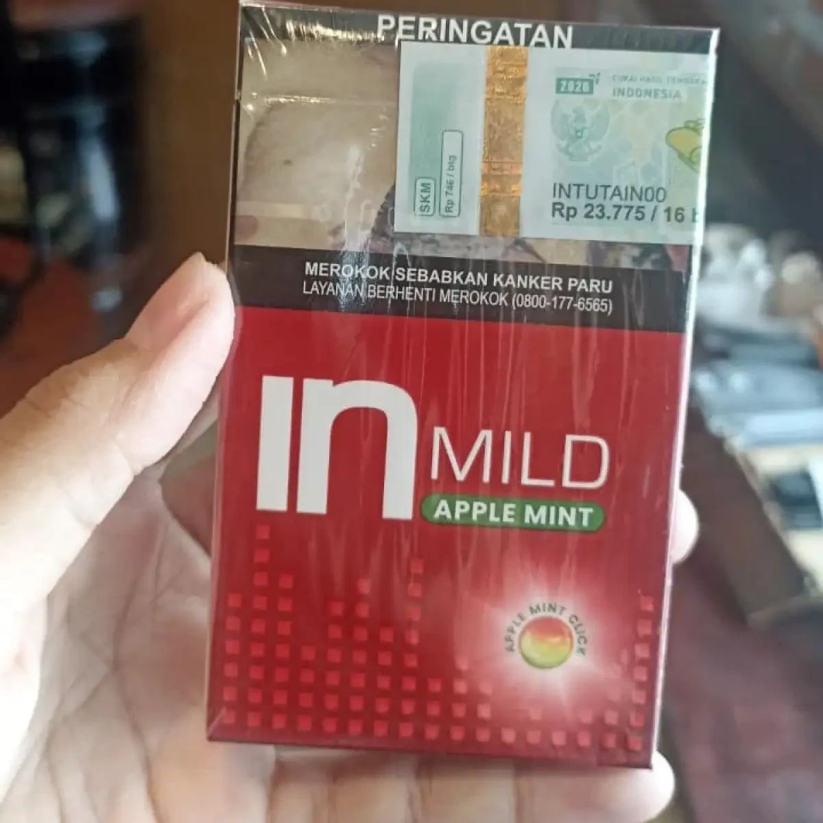 Jual Rokok In Mild Apel Click Produk By Djarum Harga Perbungkus 16 ...