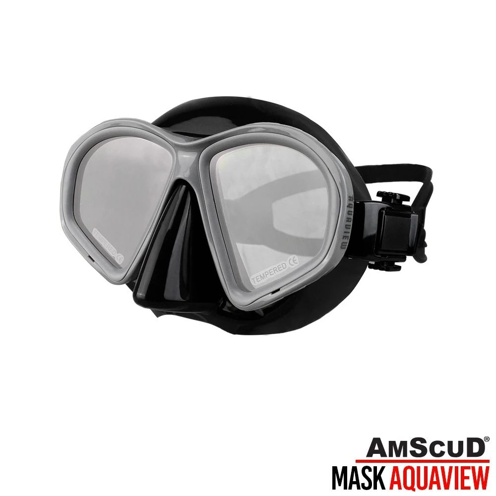 Jual Paket Mask Amscud Aquaview + Snorkel Amscud Glider / Kacamata ...
