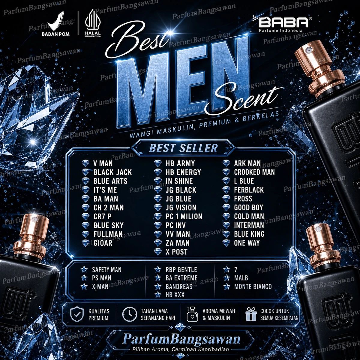Jual King Choice Baba Parfum Bangsawan Non Alkohol Di Seller ...