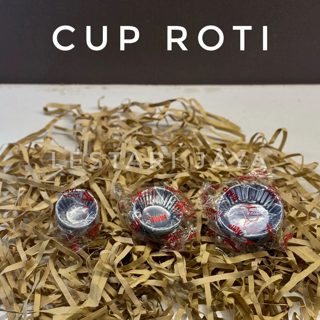 Jual (100 Pcs) Mika Cup Roti Besar / Sedang / Kecil / Cup Saus / Mika ...