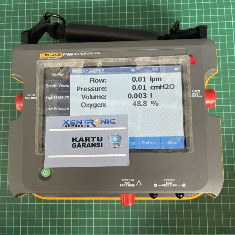 Jual Service Fluke Vt650 Gas Flow Analyzer Di Seller Xentronic