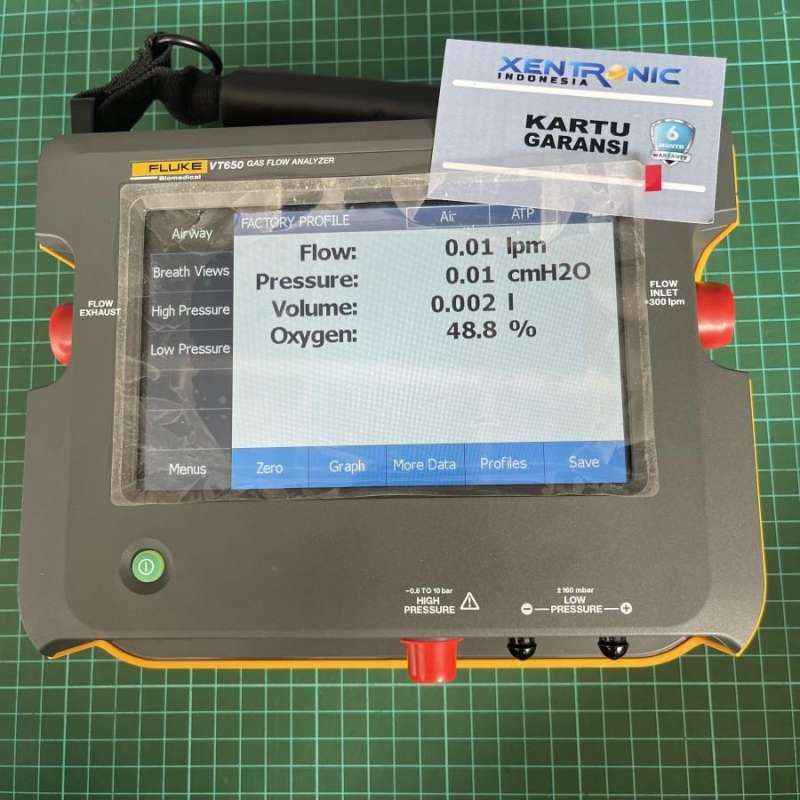 Jual Service Fluke Vt650 Gas Flow Analyzer Di Seller Xentronic