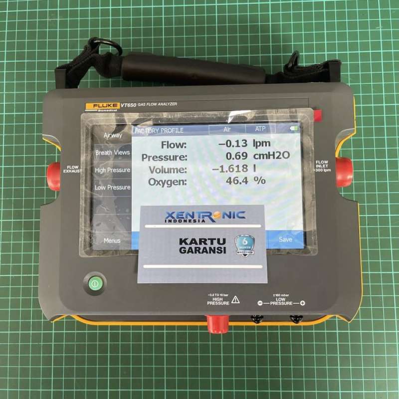 Jual Service Fluke Vt650 Gas Flow Analyzer Di Seller Xentronic
