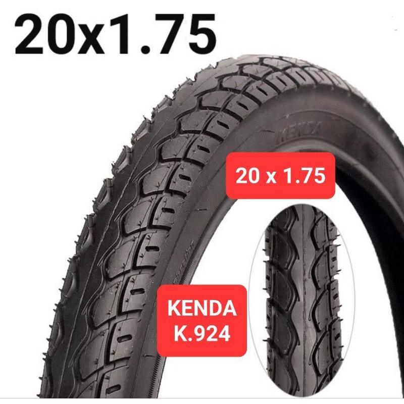 Jual Lengkap Termurah Kenda Ban Luar Ukuran Size Lengkap 20 Inch 22 Inc Tire Tube 406 451 Sepeda Lipat Bmx Seli Folding Bike 20inch Kenda 20x1.75 k924 Di Seller