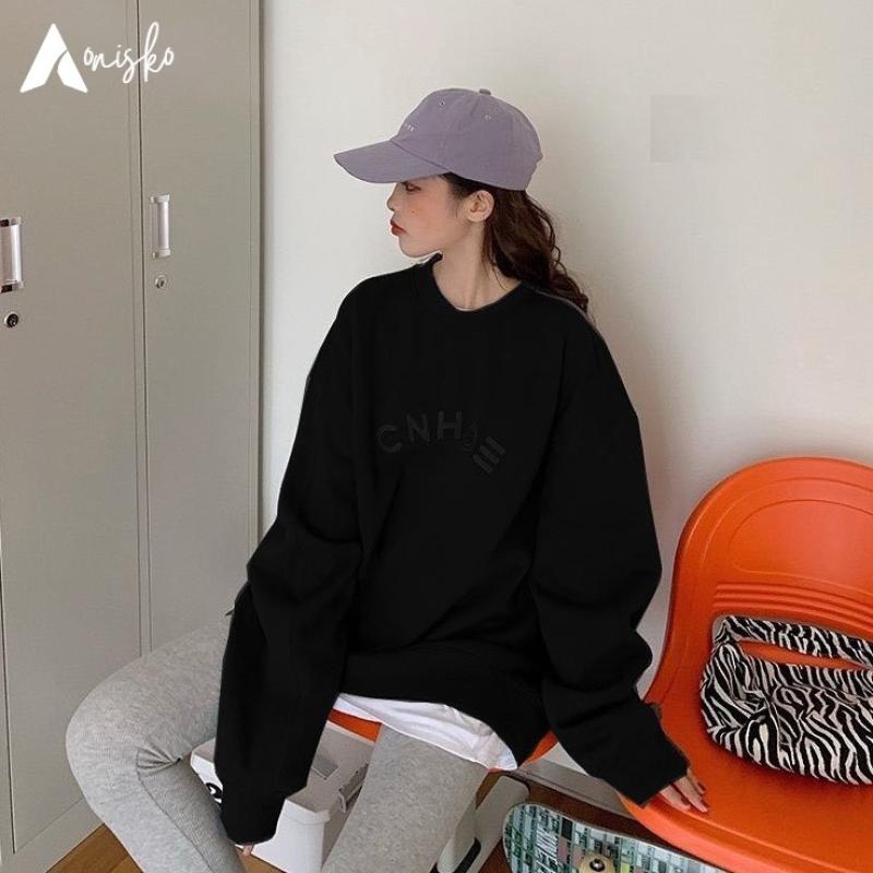Promo s 7xl Sweater Korean Style Wanita Terbaru Model Sablon Cnhg Big Size Ukuran S M L Xl 2xl 3xl 4xl 5xl Warna Maroon Bahan Tebal Diskon 23 Di Seller Onisko.id