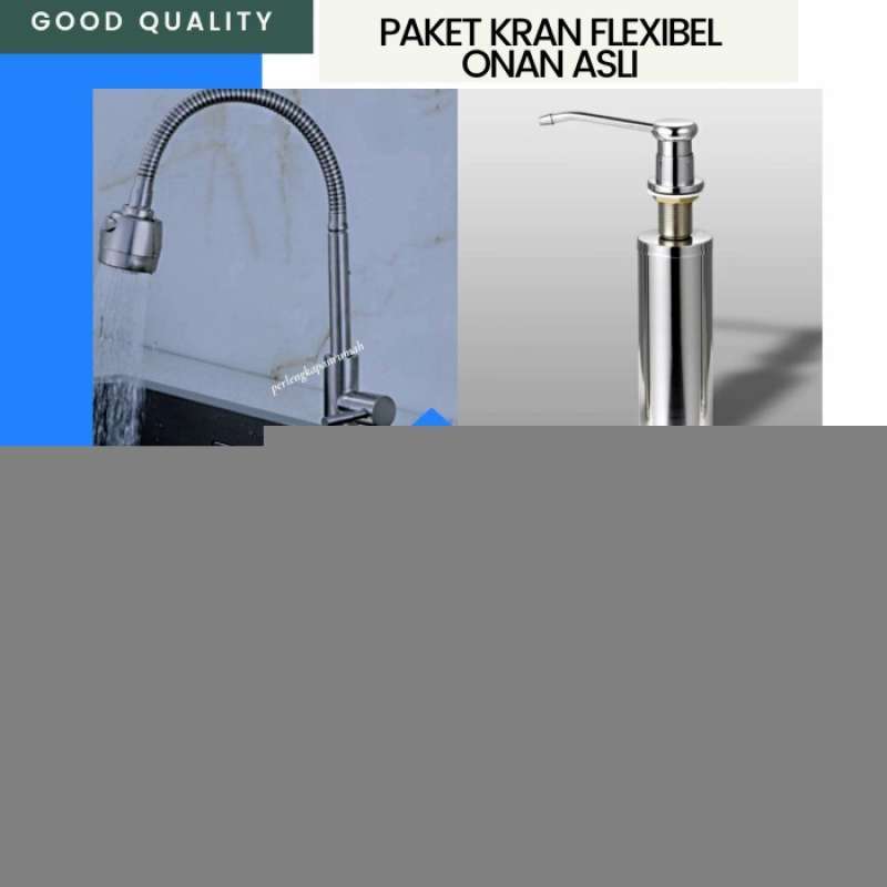 Jual Paket Bak Cuci Piring Kitchen Sink Onan Golden Hand 6045 Lengkap