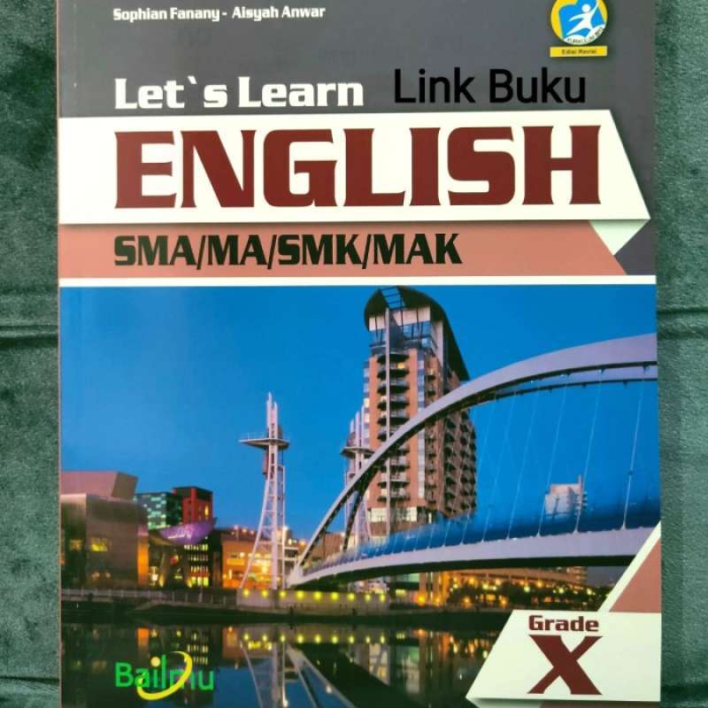 Promo buku lets learn english bahasa inggris sma kelas 10 k13 bailmu