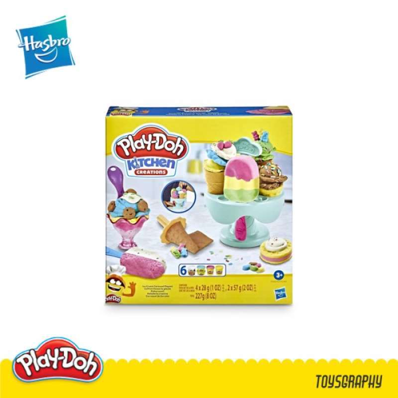 Promo Play Doh Kitchen Creations Ice Cream Carousel Sundae Juice