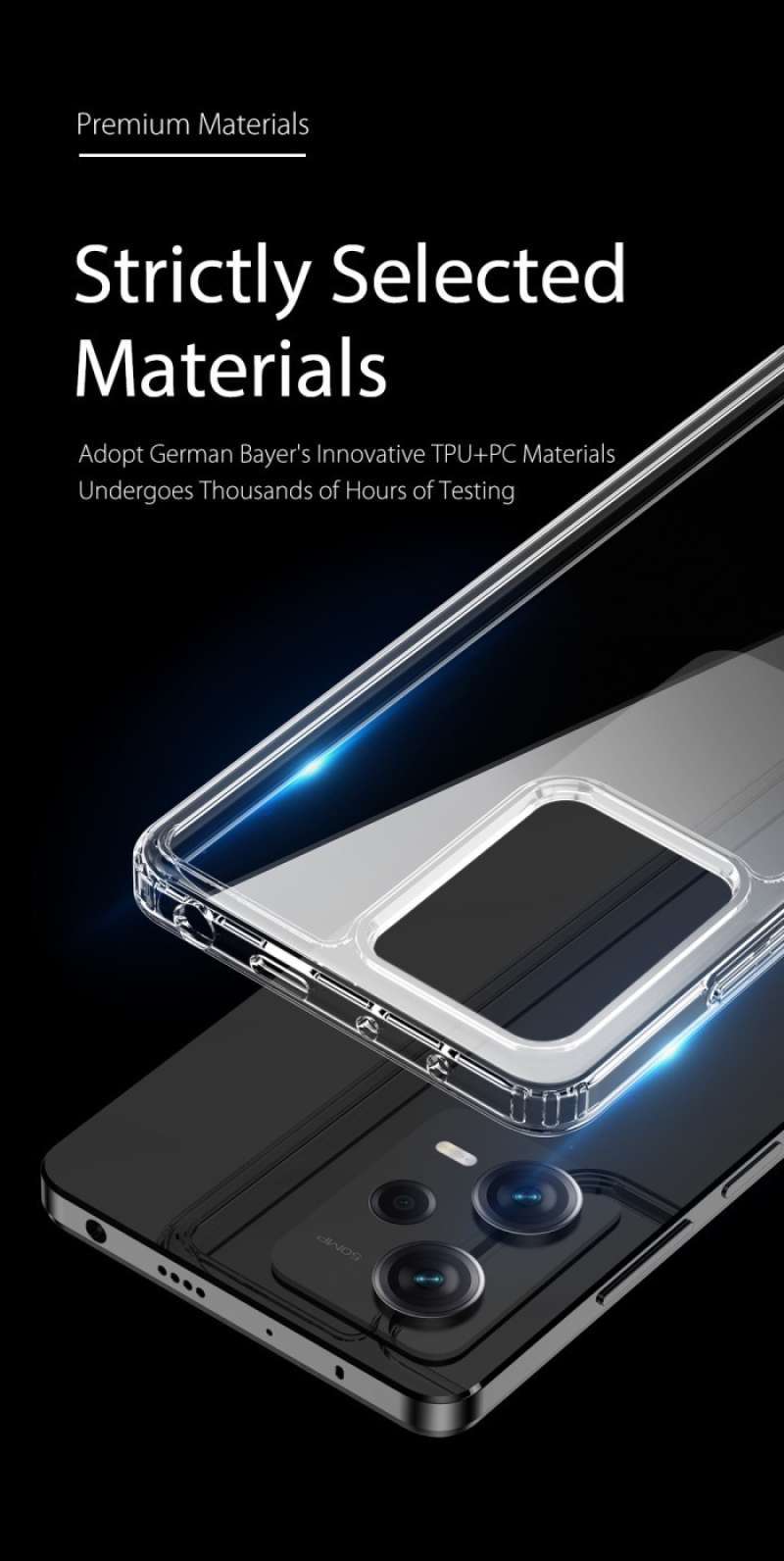 Promo Casing Redmi Note 12 Pro 5g Note 12 Ducis Clin Clear Wlons ...