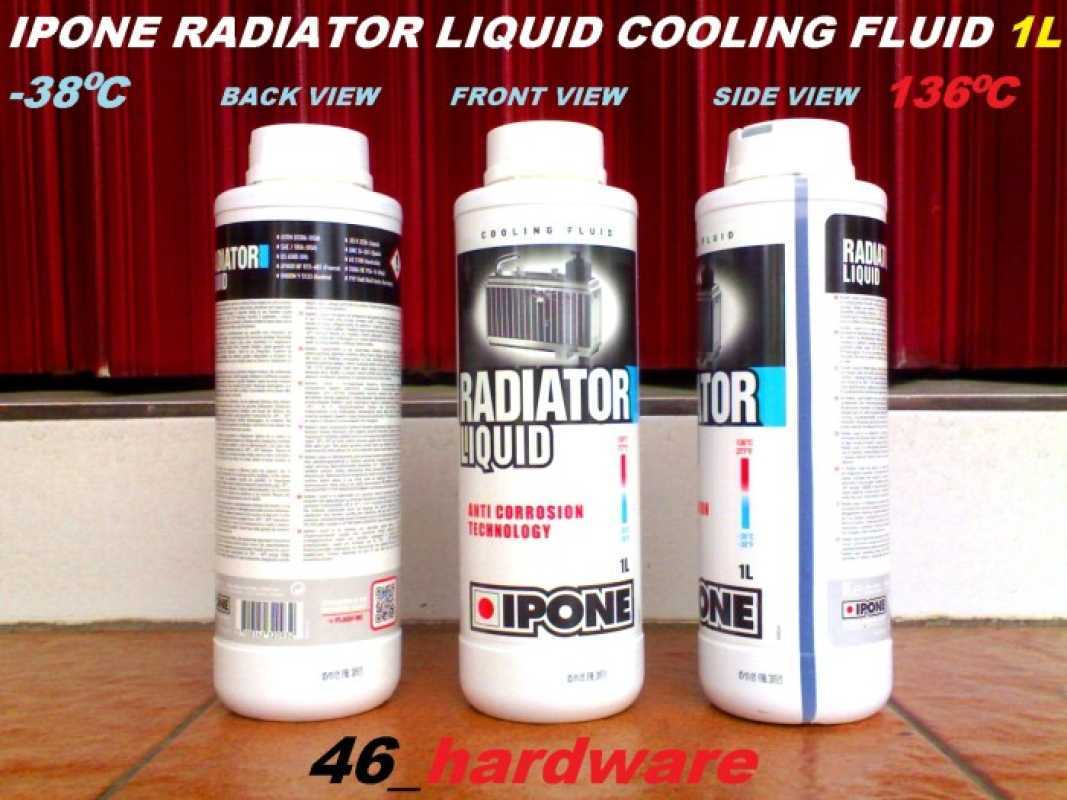 Promo Ipone Radiator Liquid Cooling Fluid Coolant Air Radiator Blue 136 ...