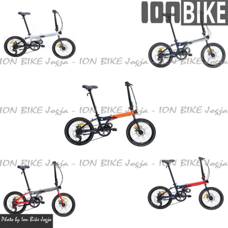 Jual sepeda lipat 20 Element Foldx X8 8 speed eight seli folding bike