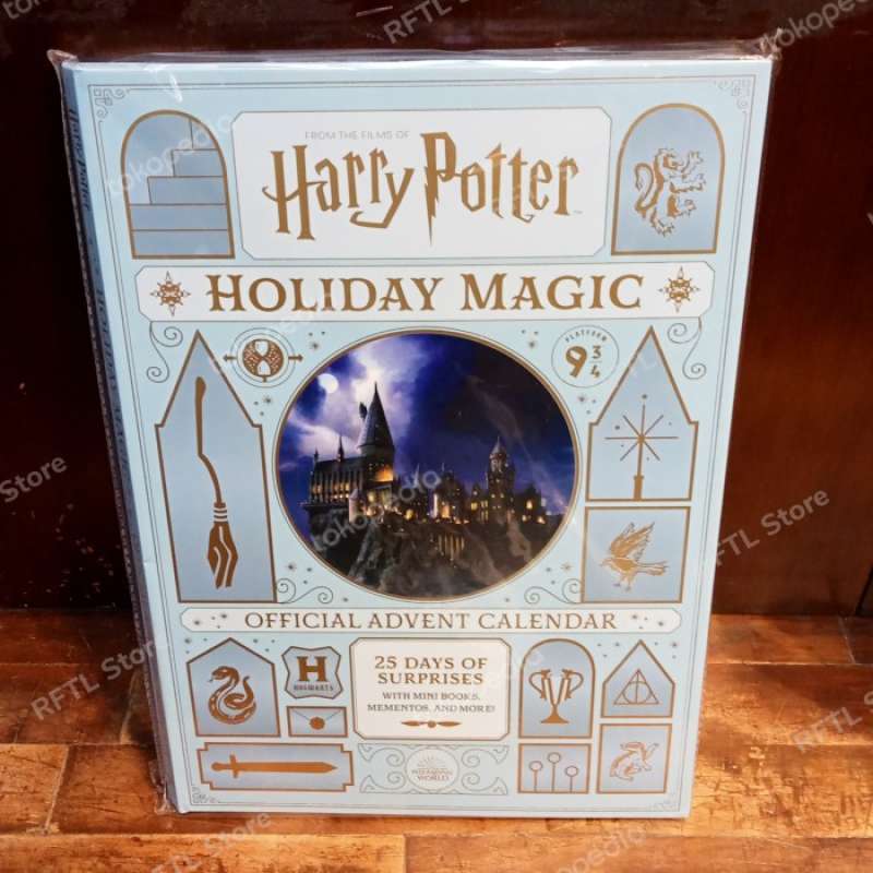 Jual Book Import Harry Potter Holiday Magic Official Advent Calendar
